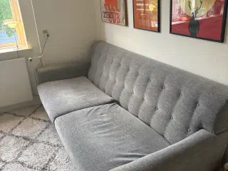 Grå designer sofa 
