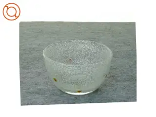 Skål i glas (str. 12 x 7 cm)