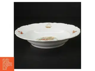 Barne …Antik porcelænstallerken (str. 20 cm)