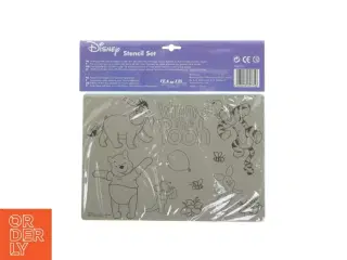 Peter Plys skabelonsæt fra Disney (str. 27 x 27 cm)