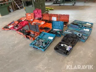 Forskelligt håndværktøj