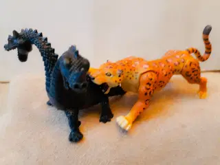 4 Action Monster Figurer