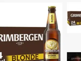 Grimbergen Blonde - Ale 6,7% specialøl, 24x33cl. 