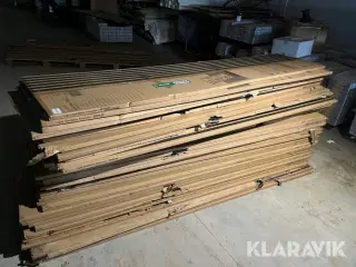Akustik paneler Fibrotech Light Oak 38 stk