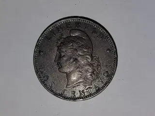 2 Centavos Argentina 1891