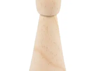 Elegant Trælysestage med Metalindsats - 10 stk.