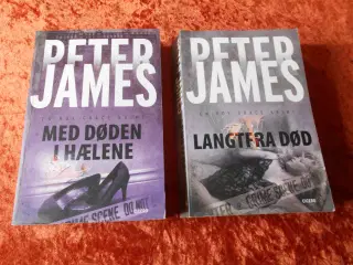 Med døden i hælene m.fl, Peter James,