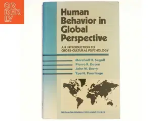 Human Behavior in Global Perspective af Marshall H. Segall (Bog)