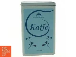 Metaldåse til kaffeopbevaring (str. 20 x 10 x 12 cm)