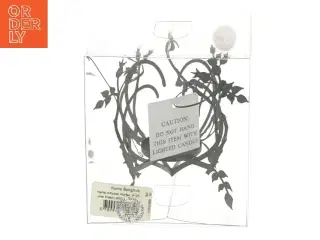 Dekorativ hjerte med blade design fra Jette Frlich (str. Ø 10 cm)