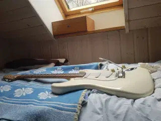 Jack & Danny Brothers hvid strat