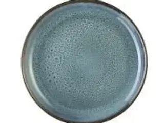 12 stk. Tallerken stentøj drops 240 mm Rustik