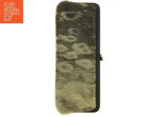 Pelsbetrukket clutch fra Bon Gout (str. 29 x 11 cm)