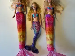 Barbie Havfrue dukker 