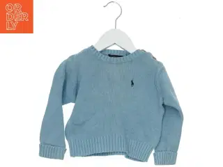 Blå sweater til baby fra Ralph Lauren (str. 80)