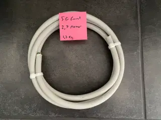 Installationskabel, 5g6mm2, 2,7 m.