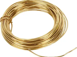 Messingtråd 1,2 mm - 10 m til DIY og håndværk