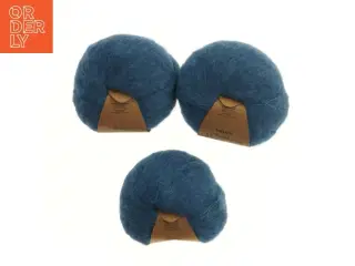 3 x blå garnnøgler fra DROPS (str. 420 cm)