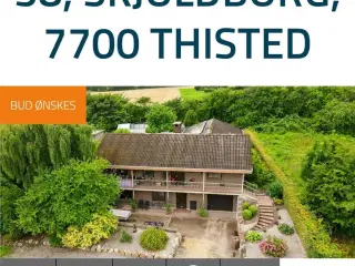 Murermester villa sælges i Skjolborg,  6km syd f