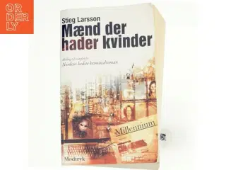 Mænd der hader kvinder af Stieg Larsson, Stieg Larsson (Bog)