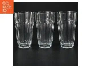 Sæt med tre cafe latte drikkeglas fra Palaks (str. 14x8 cm)