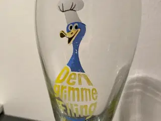 Ølglas fra Restaurant Den Grimme Ælling