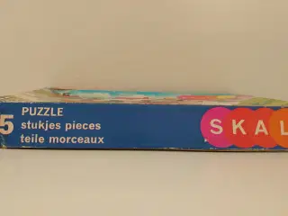 Vintage Disney puslespil fra Skala med træbrikker