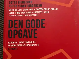 Den gode opgave - håndbog i opgaveskrivning