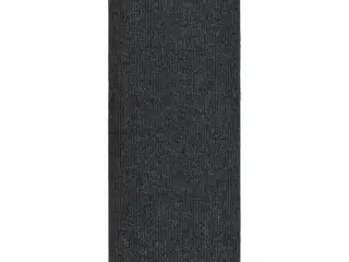 Snavsbestandig tæppeløber 100x250 cm antracitgrå
