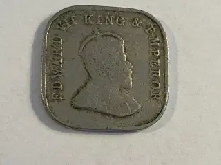 Ceylon 5 Cents 1910