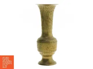 Dekorativ vase af metal (str. 20 cm)
