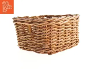 Kraftig Flettet kurv (str. 25 x 24 x 14 cm)