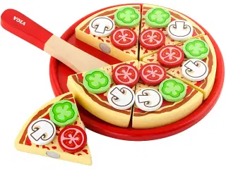 VIGA Legepizza i Træ, str. 23x3,5 cm, 1 stk.