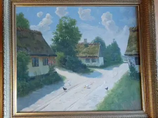 O. ( Osvald ) KARMS - ( 1885 - 1972 ) - oliemaleri