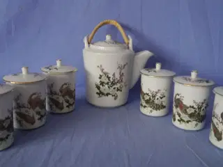 Porcelæn, tekopper - E