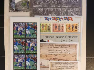 Færøerne (132) Miniark, småark m.v.postfriske 1 p