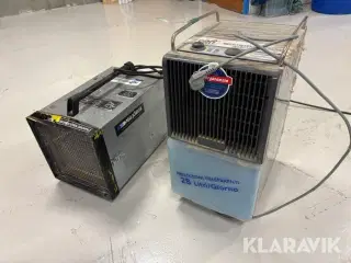 Lot: Affugter og miljøbox Seccoprof / miljöbox