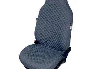 Universalt sædeovertræk i bomuld, grå