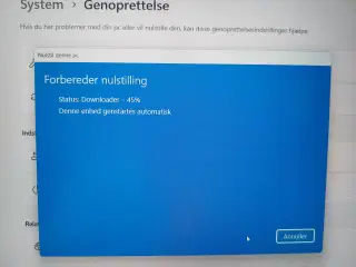 Acer gamer bærbar m. 8 Gb 4060 grafikkort