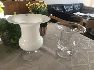 Old English vaser og blomsterskåle, Holmegaard