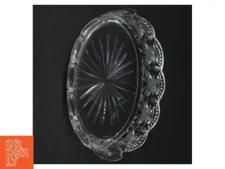 Glasfad, gammelt (str. 16,5 x 11 cm)