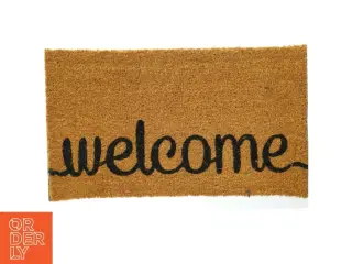 Dørmåtte med &#39;Welcome&#39; tekst fra Lafinesse (str. 71x40 cm)