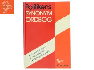 Politikens Synonymordbog fra Politikens Forlag