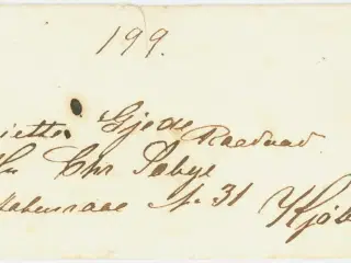 Krigen 1864. Feltpostbrev fra Augustenborg