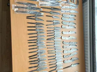 Knivsblade til knivbygger / hobby Damaskblade 