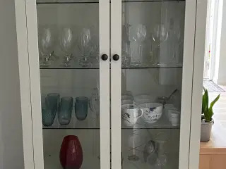 Hvidt Vitrineskab 