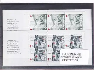 Færøerne - 2 Frimærkehæfter - Postfrisk