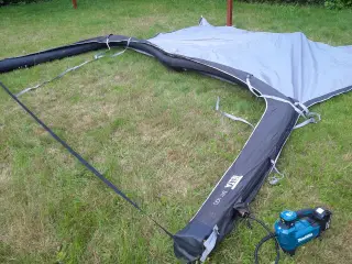 Til at pumpe op med luft