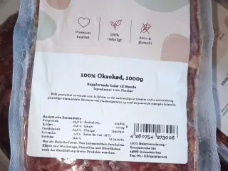 100 % rent oksekød