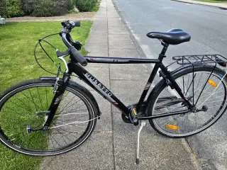 Busetto herrecykel. 28" hjul, 55 cm stel, 3 gear, 